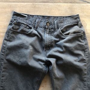 Levi’s 505 Faded Black Jeans, 33 x 32